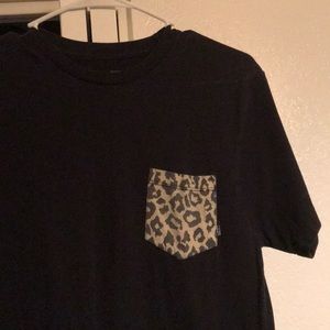 Cheetah pocket tee